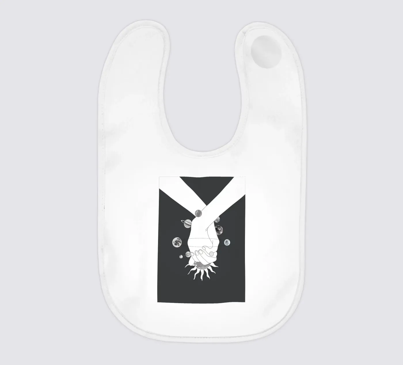 Everything Revolves Around Us II Babylätzchen von Nadjaa