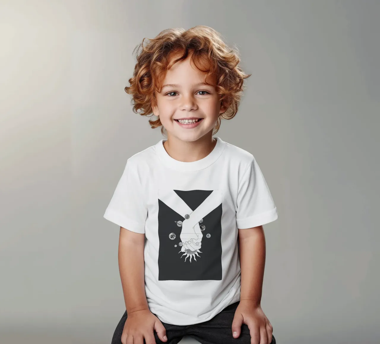 Everything Revolves Around Us II t-shirt bambini da Nadjaa
