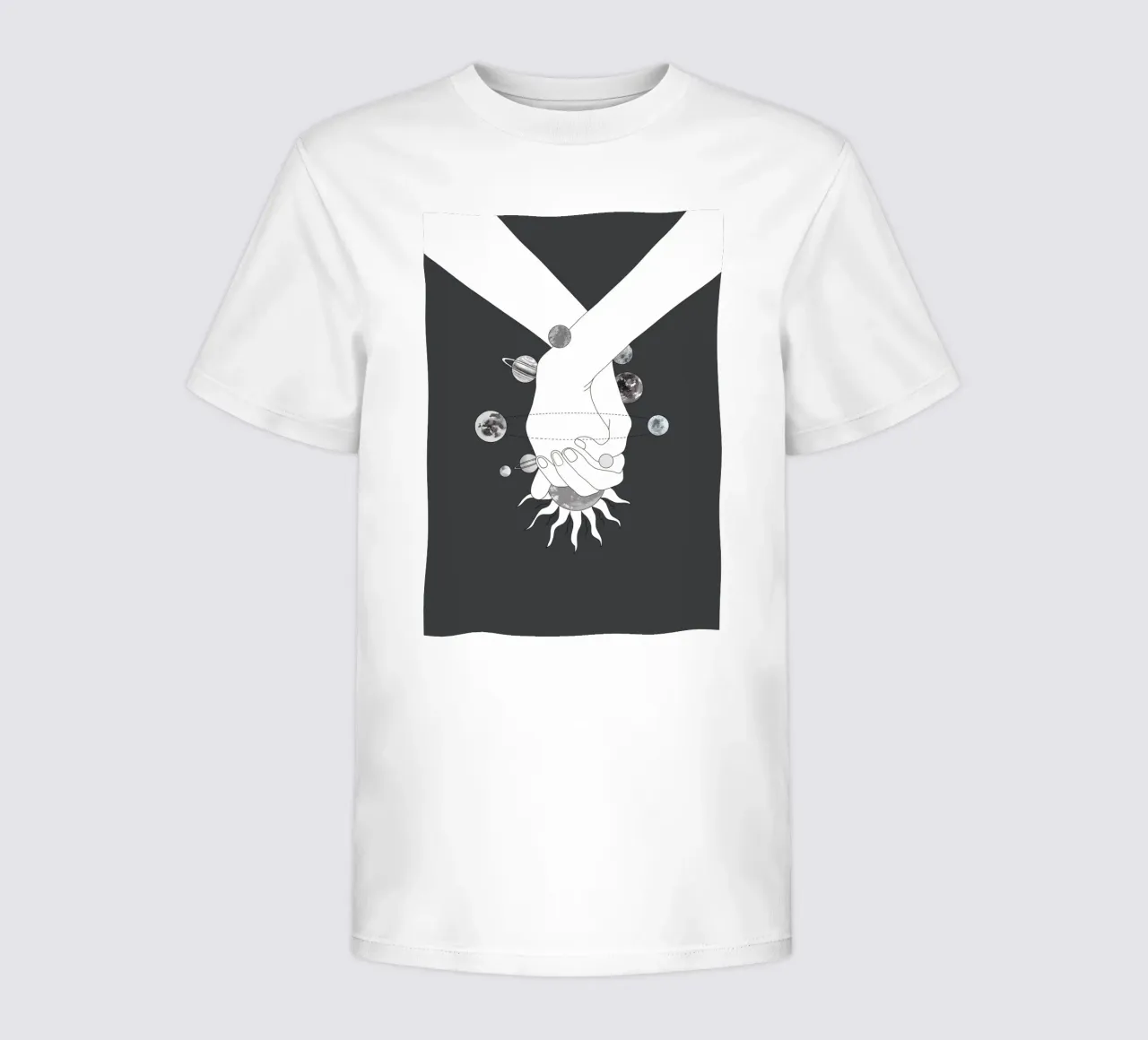 Everything Revolves Around Us II t-shirt bambini da Nadjaa