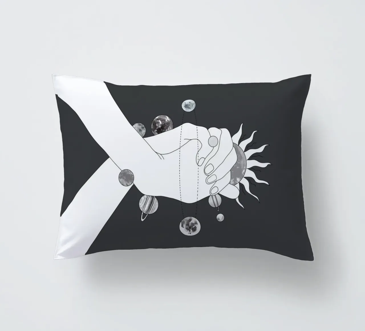 Everything Revolves Around Us II cuscino da Nadjaa