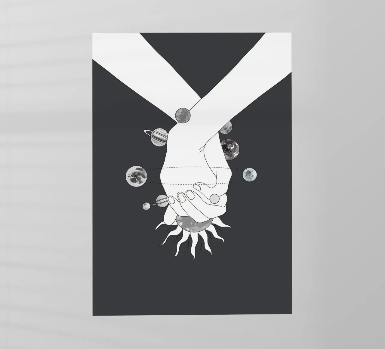 Everything Revolves Around Us II pellicola backlit da Nadjaa