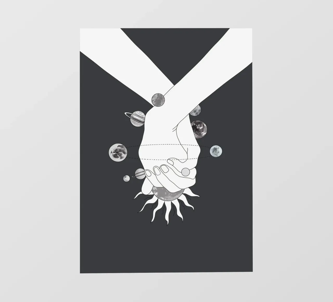 Everything Revolves Around Us II pellicola backlit da Nadjaa