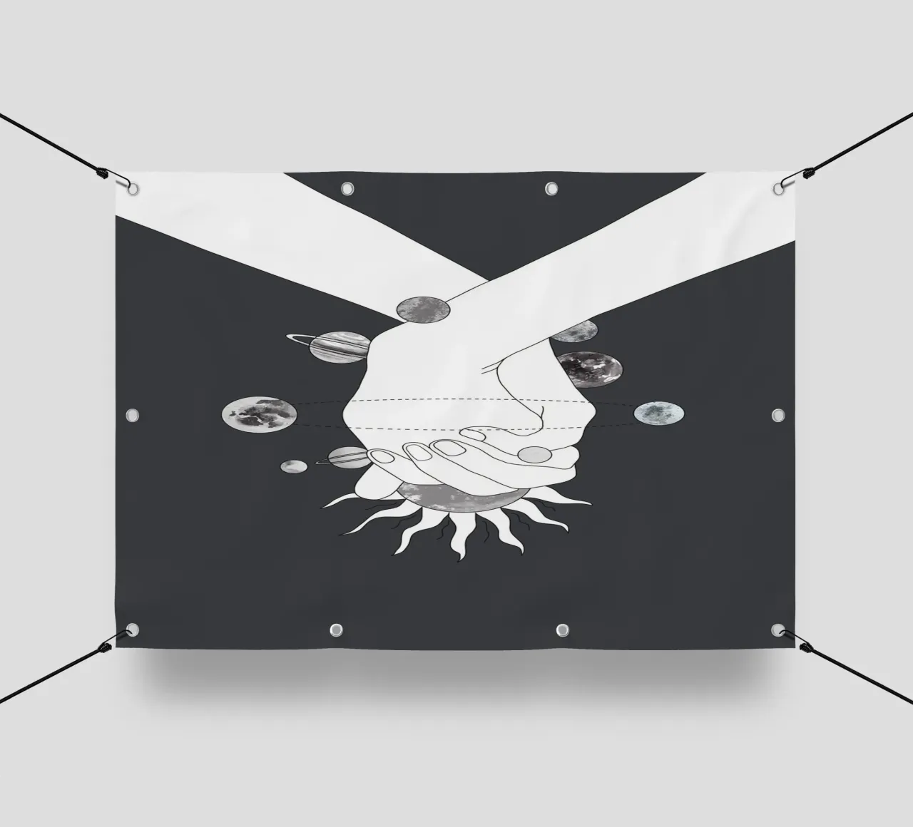 Everything Revolves Around Us II telo in pvc da Nadjaa