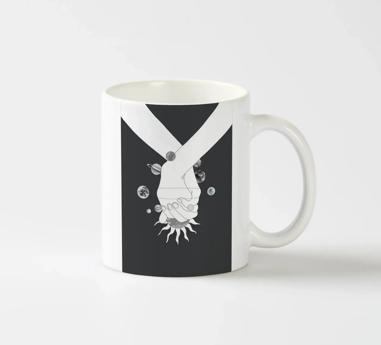 Everything Revolves Around Us II tazza in ceramica da Nadjaa