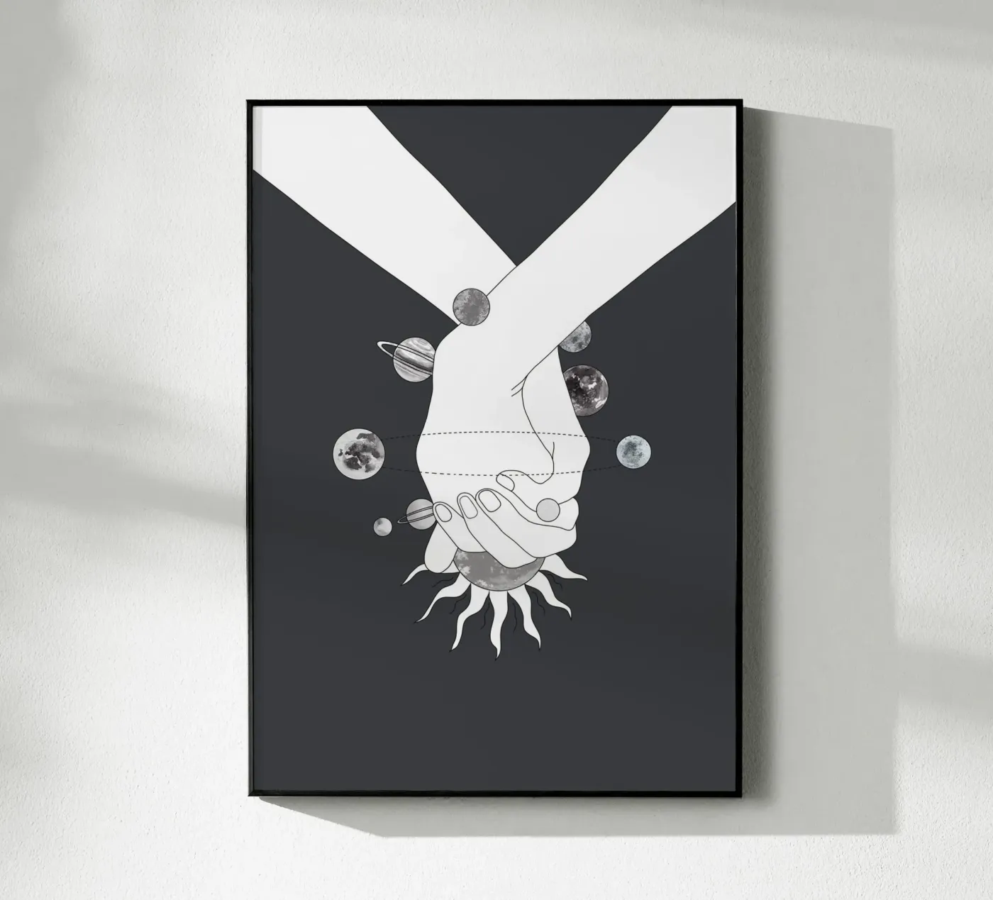 Everything Revolves Around Us II plexiglas de Nadjaa