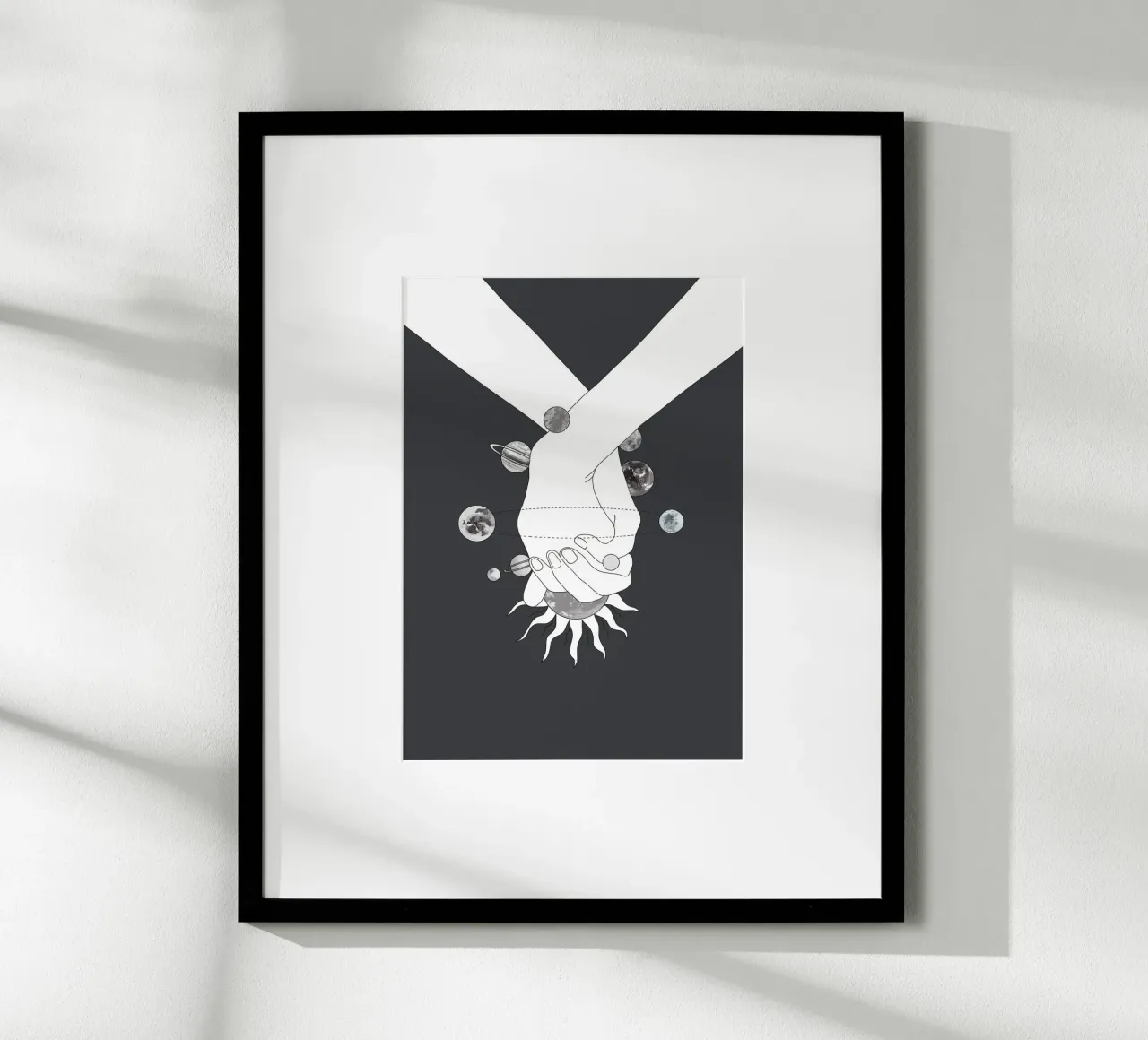 Everything Revolves Around Us II carta hahnemühle da Nadjaa