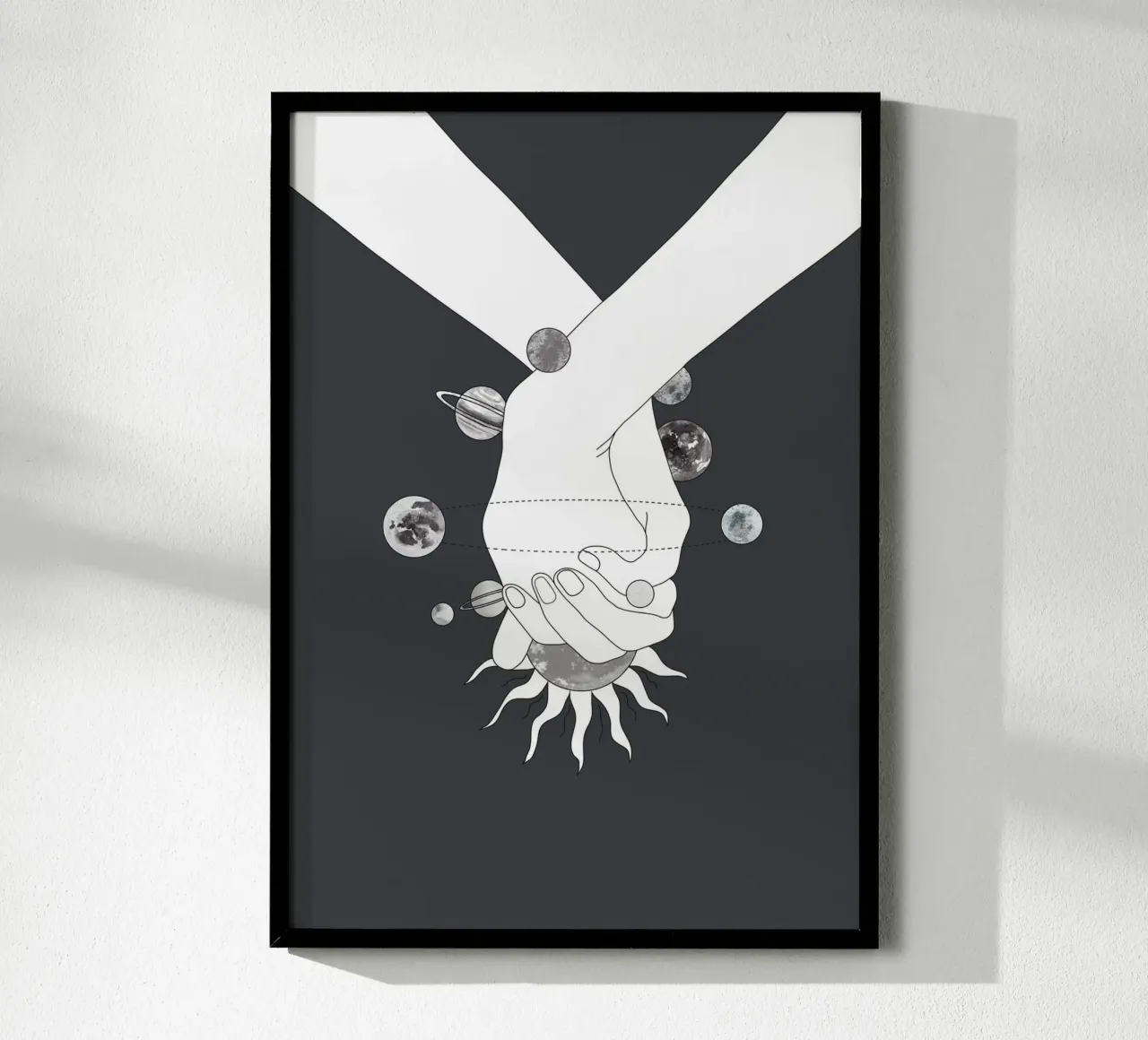 Everything Revolves Around Us II carta hahnemühle da Nadjaa