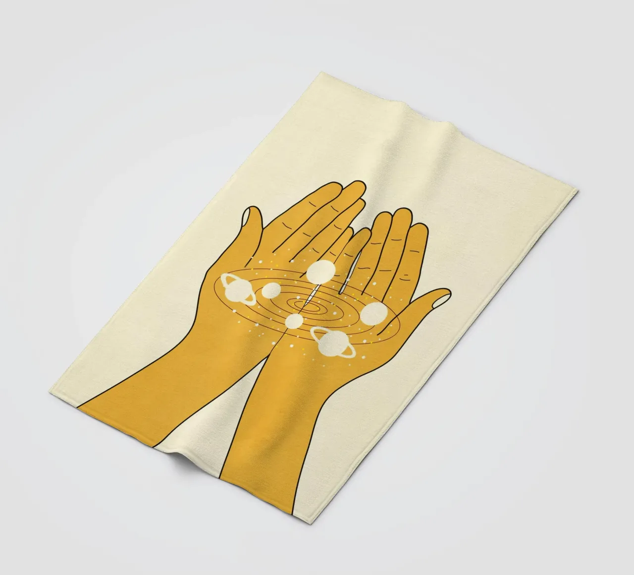 Universe in My Hands coperta in pile da Nadjaa