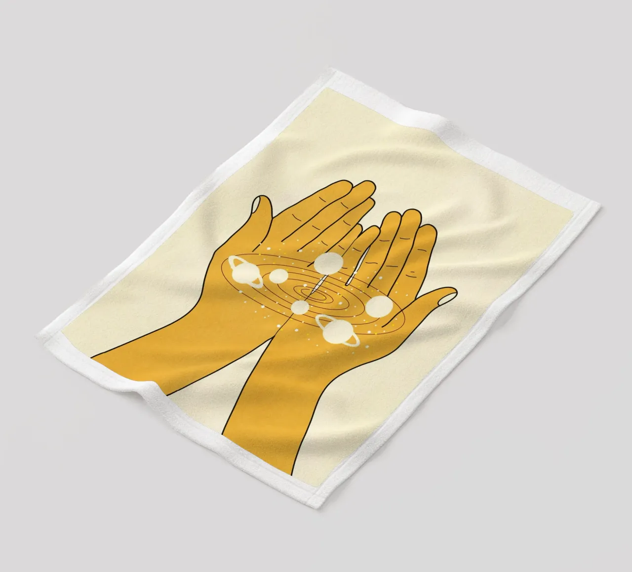 Universe in My Hands coperta in pile da Nadjaa