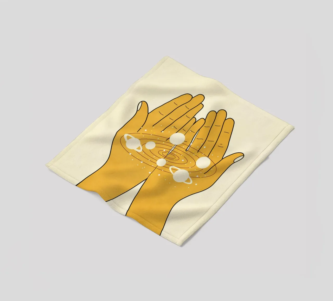Universe in My Hands coperta in pile da Nadjaa