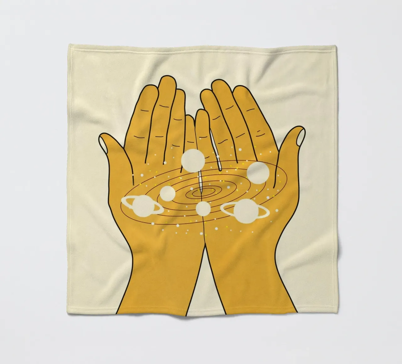 Universe in My Hands coperta in pile da Nadjaa