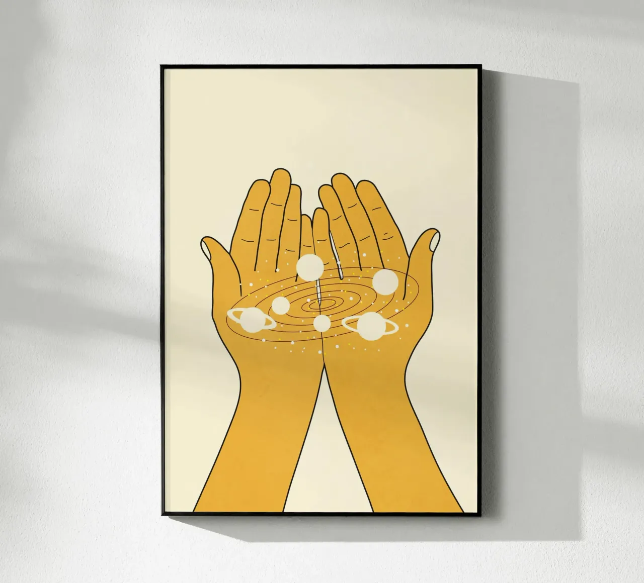 Universe in My Hands plexiglass da Nadjaa