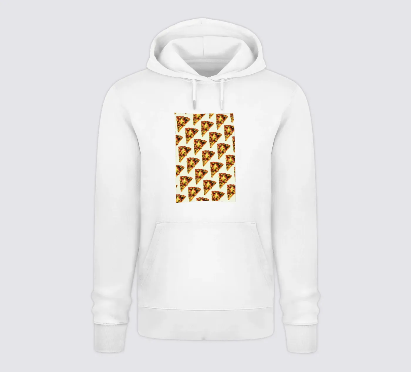 Pizza Pattern hoodie by Kelly Gilleran