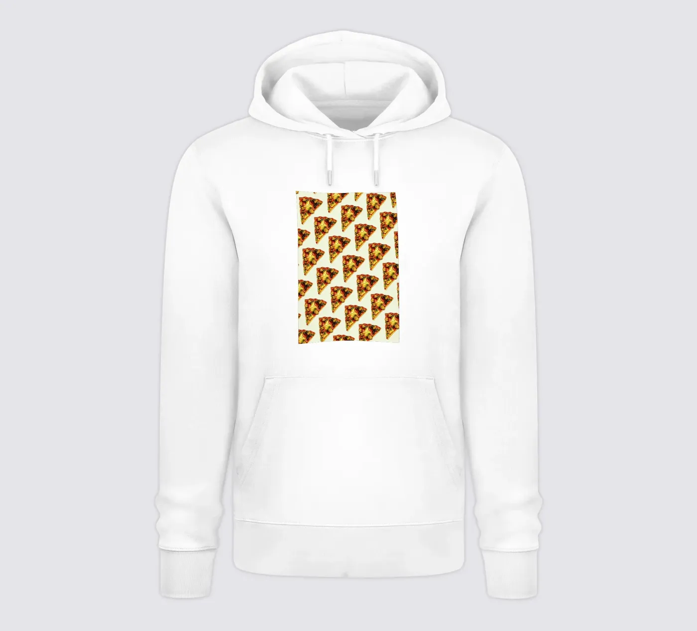 Pizza Pattern hoodie by Kelly Gilleran