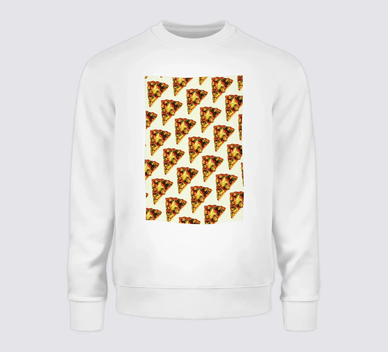 Pizza Pattern felpa da Kelly Gilleran