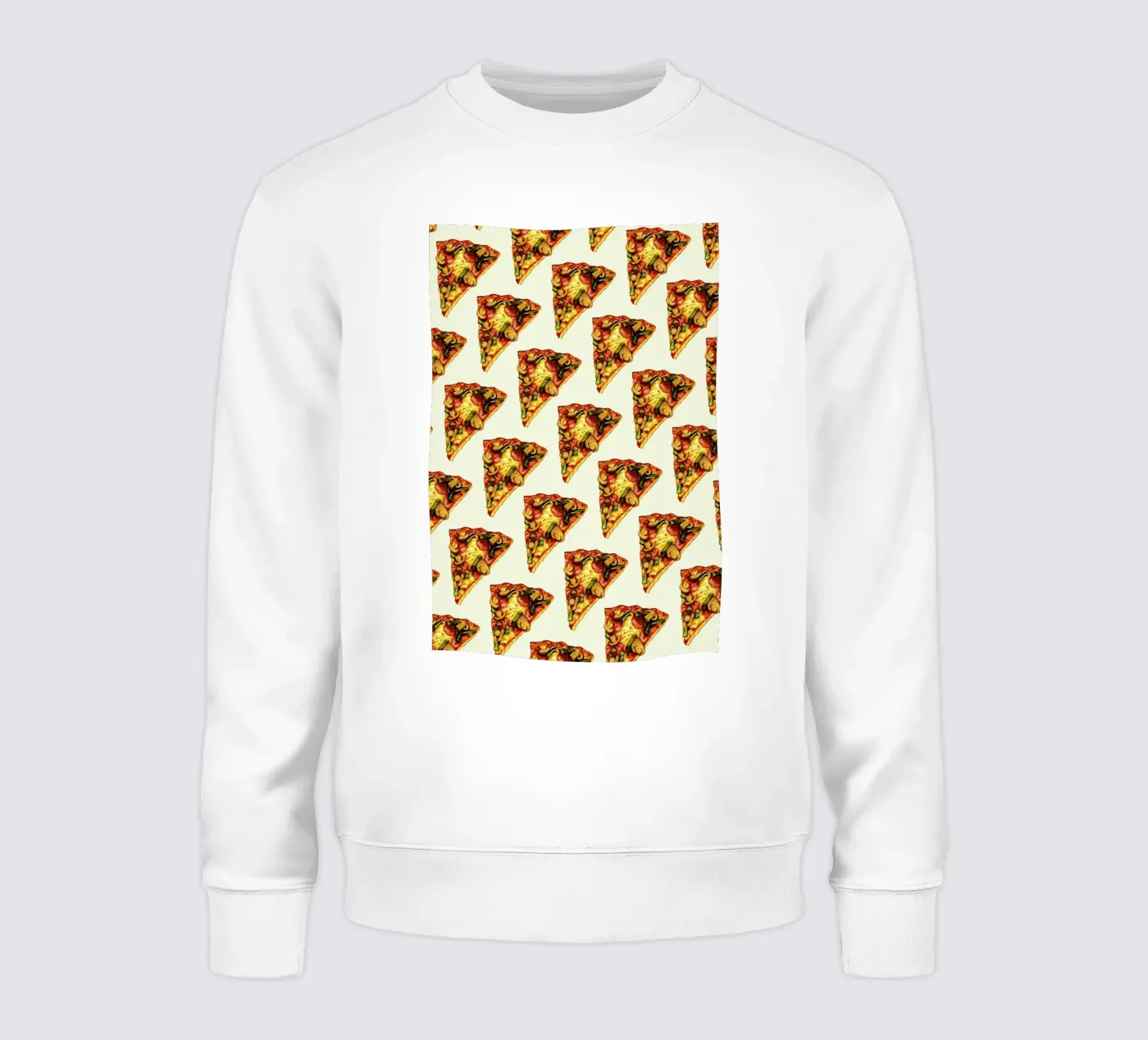 Pizza Pattern sweat de Kelly Gilleran