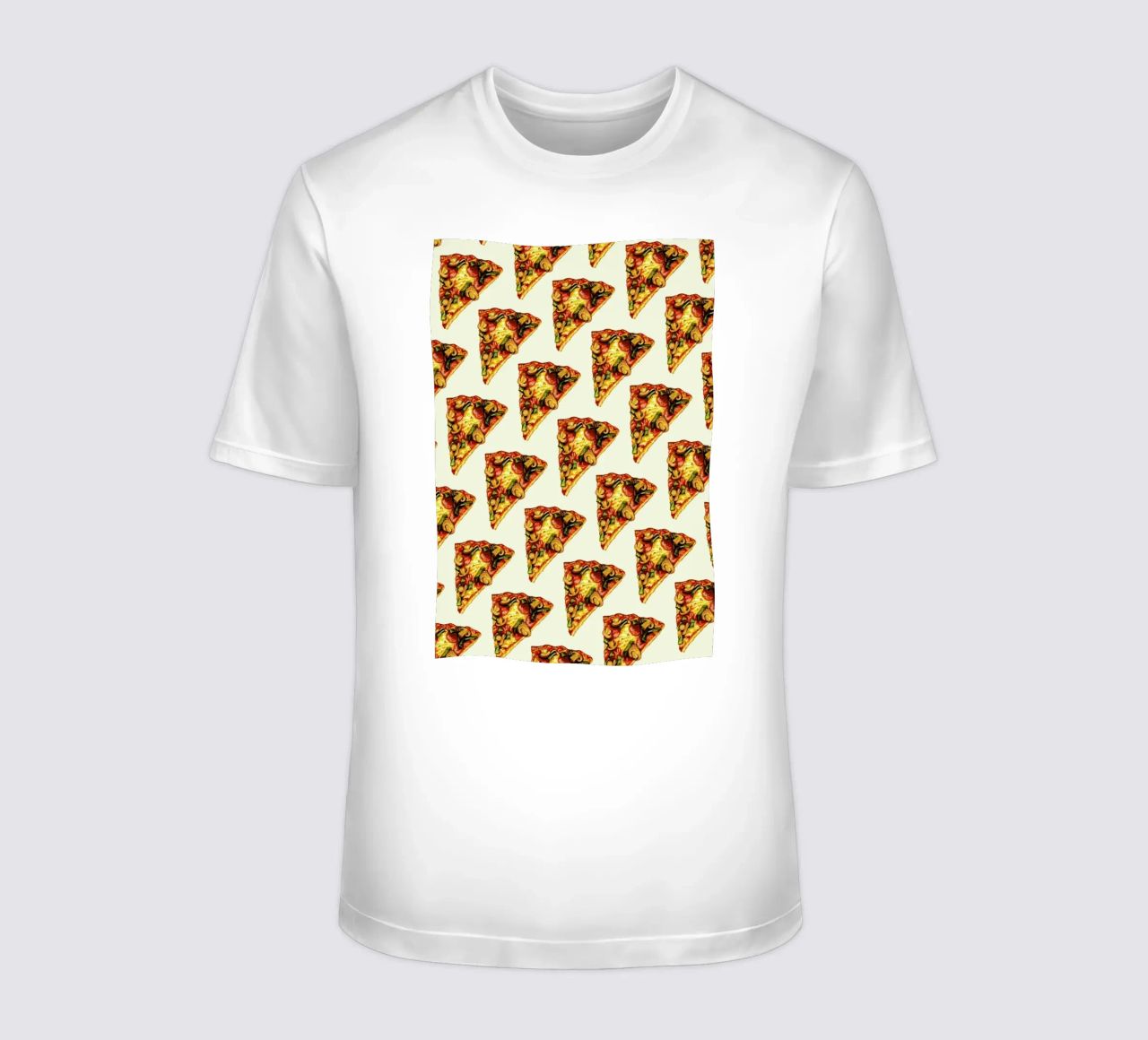 Pizza Pattern t-shirt da Kelly Gilleran
