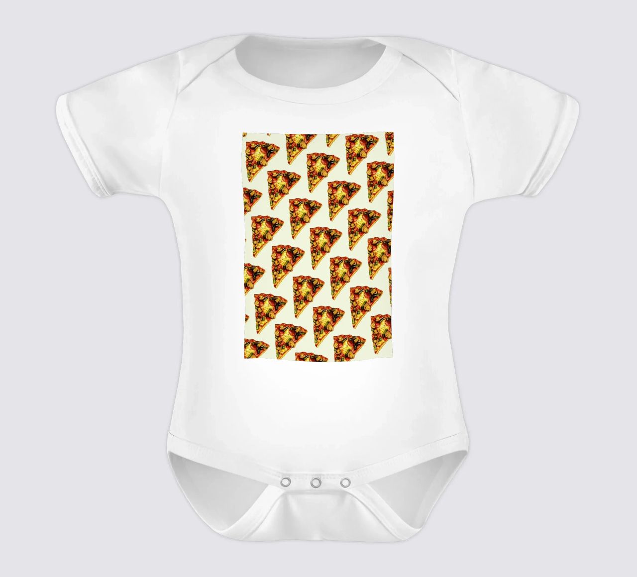 Pizza Pattern body bébé de Kelly Gilleran