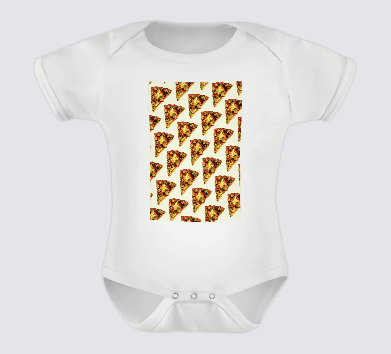 Pizza Pattern body bébé de Kelly Gilleran