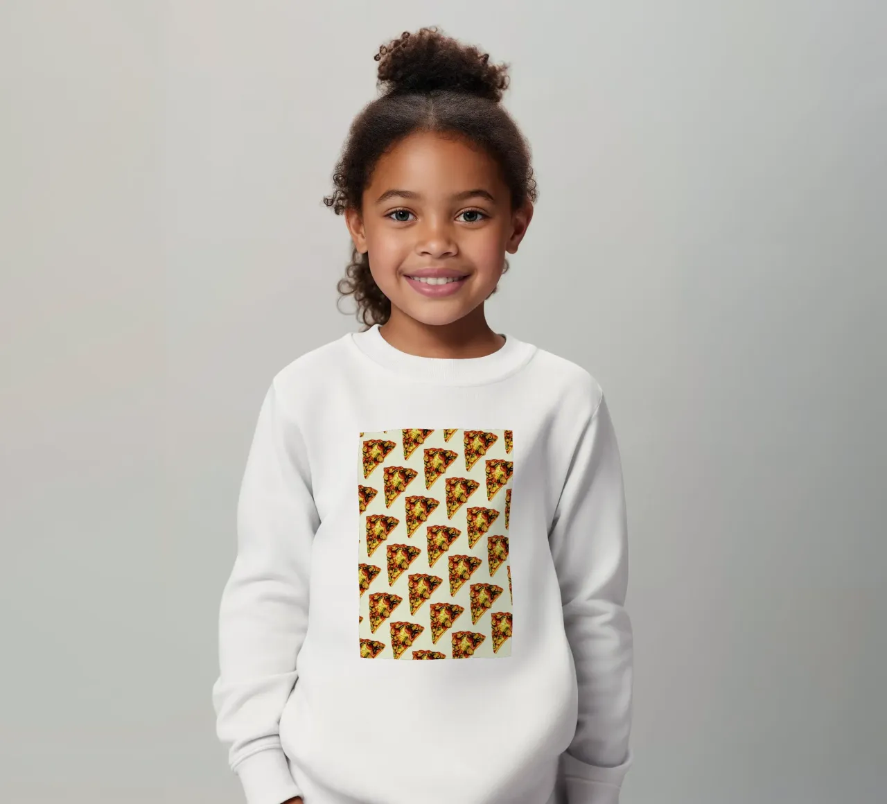 Pizza Pattern sudadera para niño de Kelly Gilleran