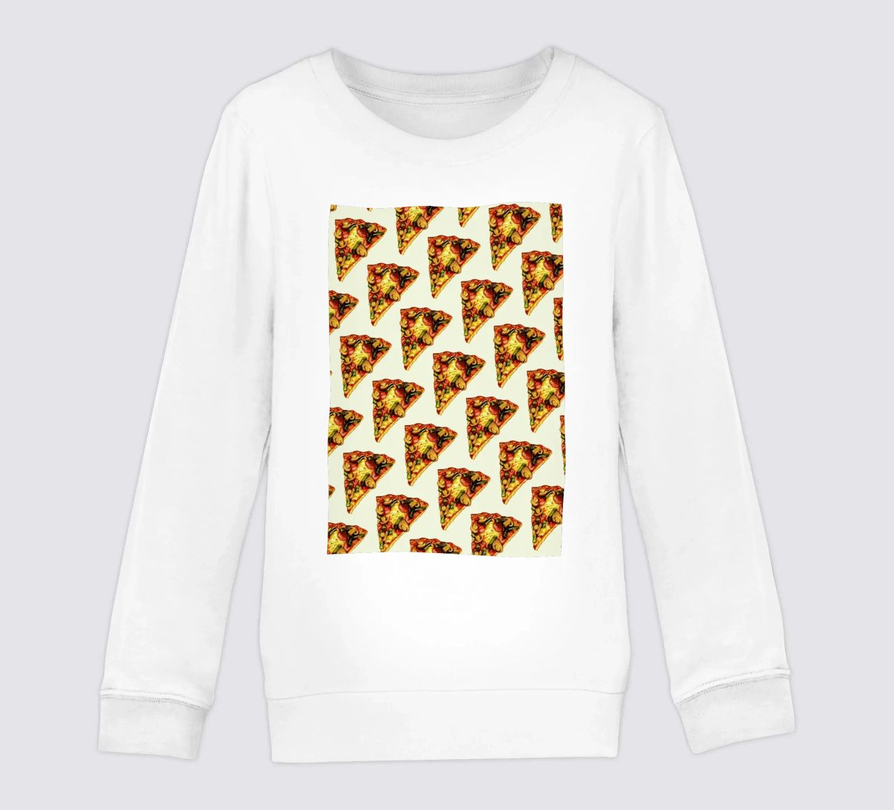 Pizza Pattern felpa bambino da Kelly Gilleran