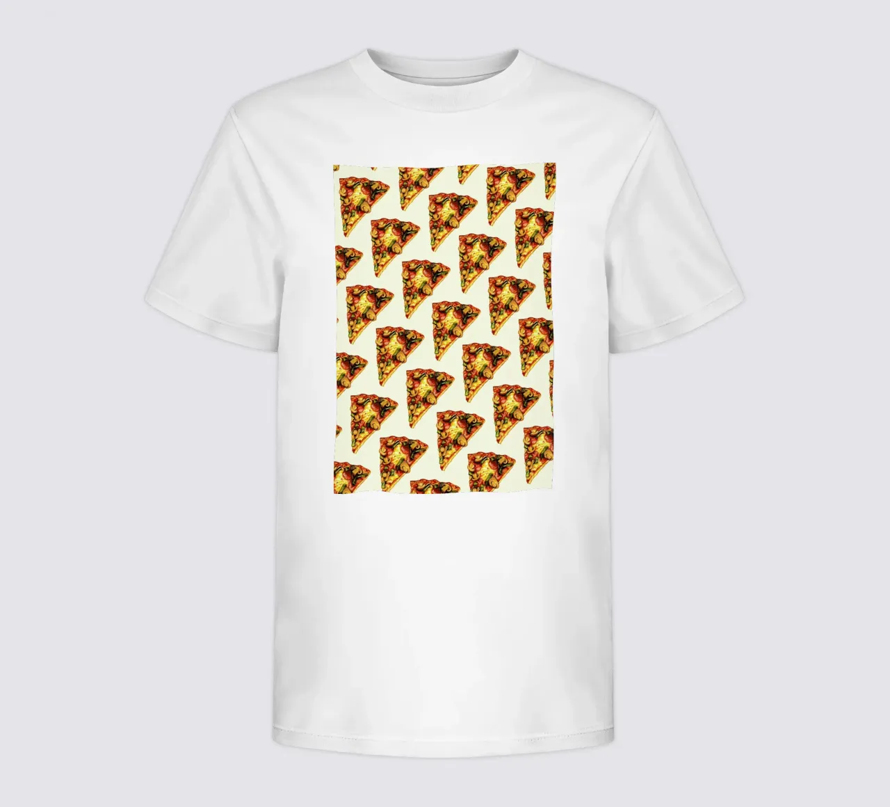 Pizza Pattern t-shirt bambini da Kelly Gilleran