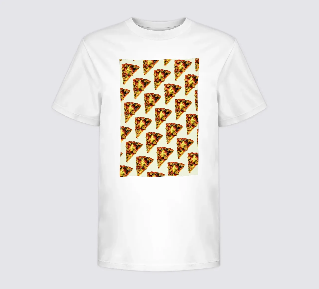 Pizza Pattern t-shirt bambini da Kelly Gilleran