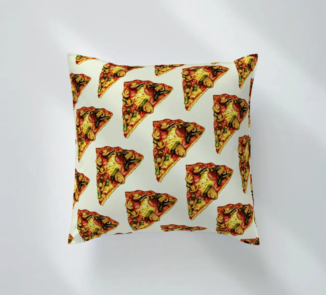 Pizza Pattern cuscino da Kelly Gilleran