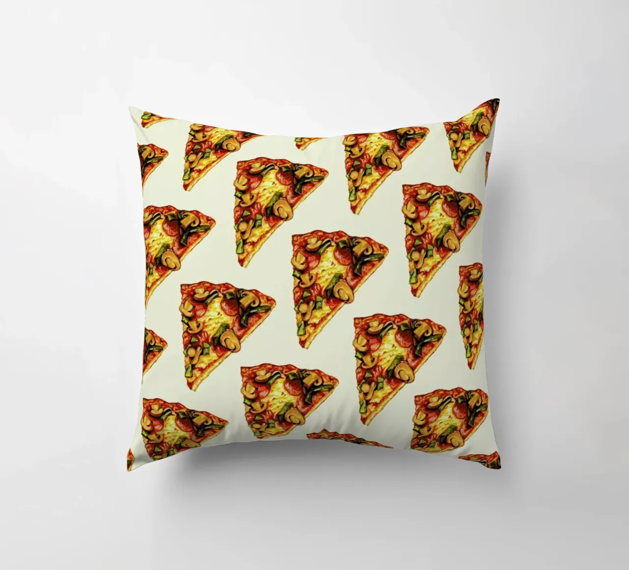 Pizza Pattern cuscino da Kelly Gilleran