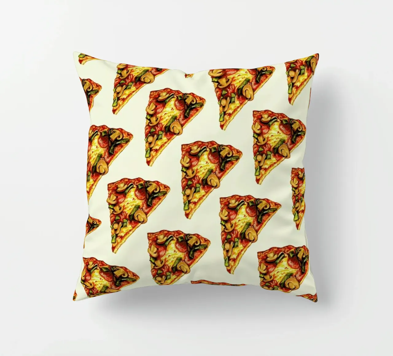 Pizza Pattern cuscino da Kelly Gilleran