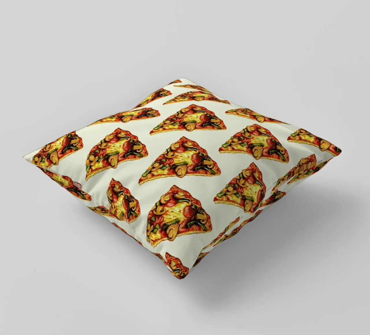Pizza Pattern cuscino da Kelly Gilleran