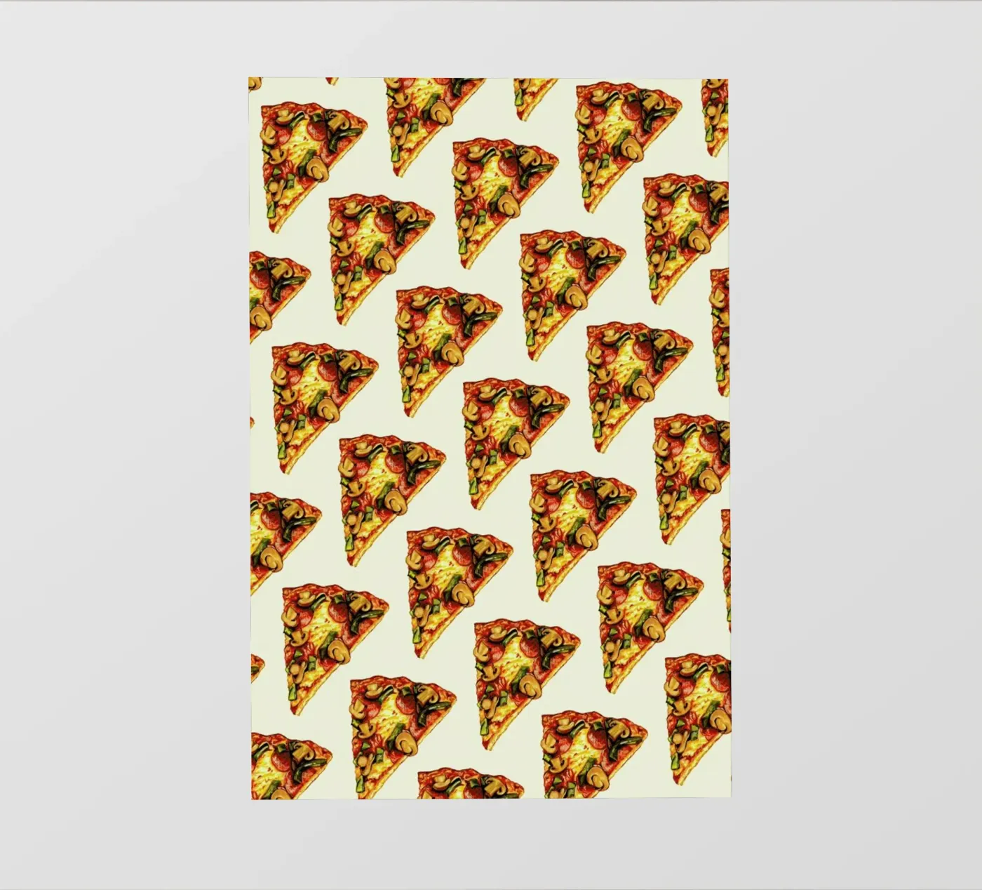 Pizza Pattern pellicola backlit da Kelly Gilleran