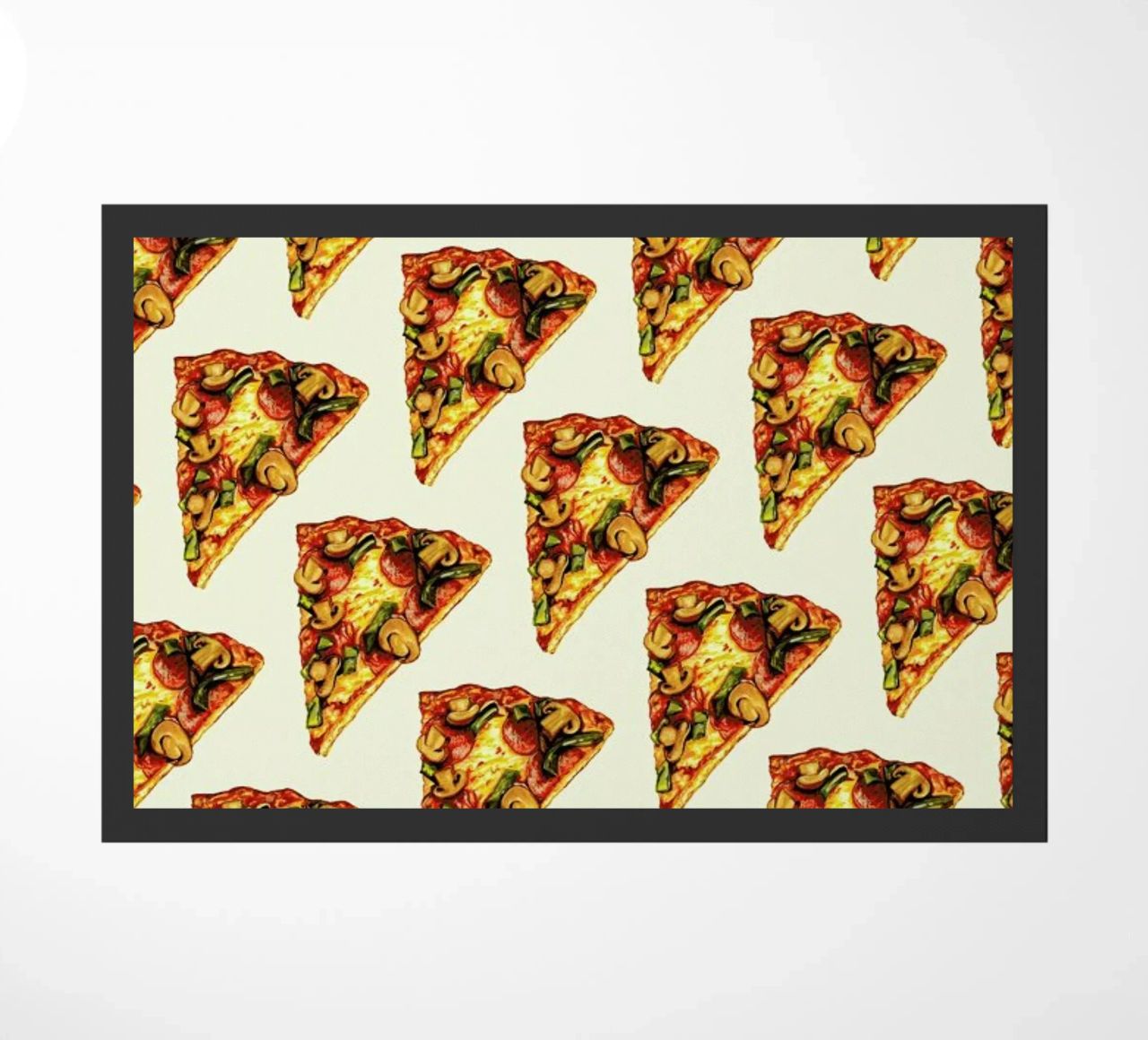Pizza Pattern paillasson de Kelly Gilleran
