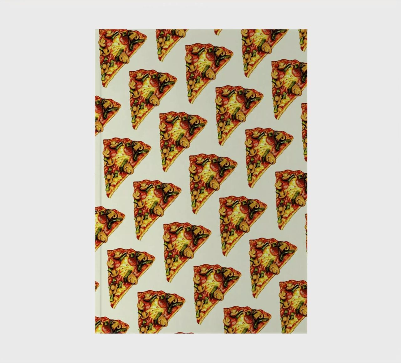 Pizza Pattern carnet de notes de Kelly Gilleran