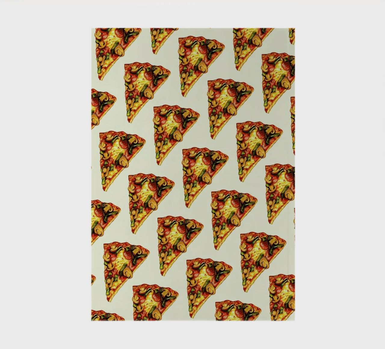 Pizza Pattern carnet de notes de Kelly Gilleran