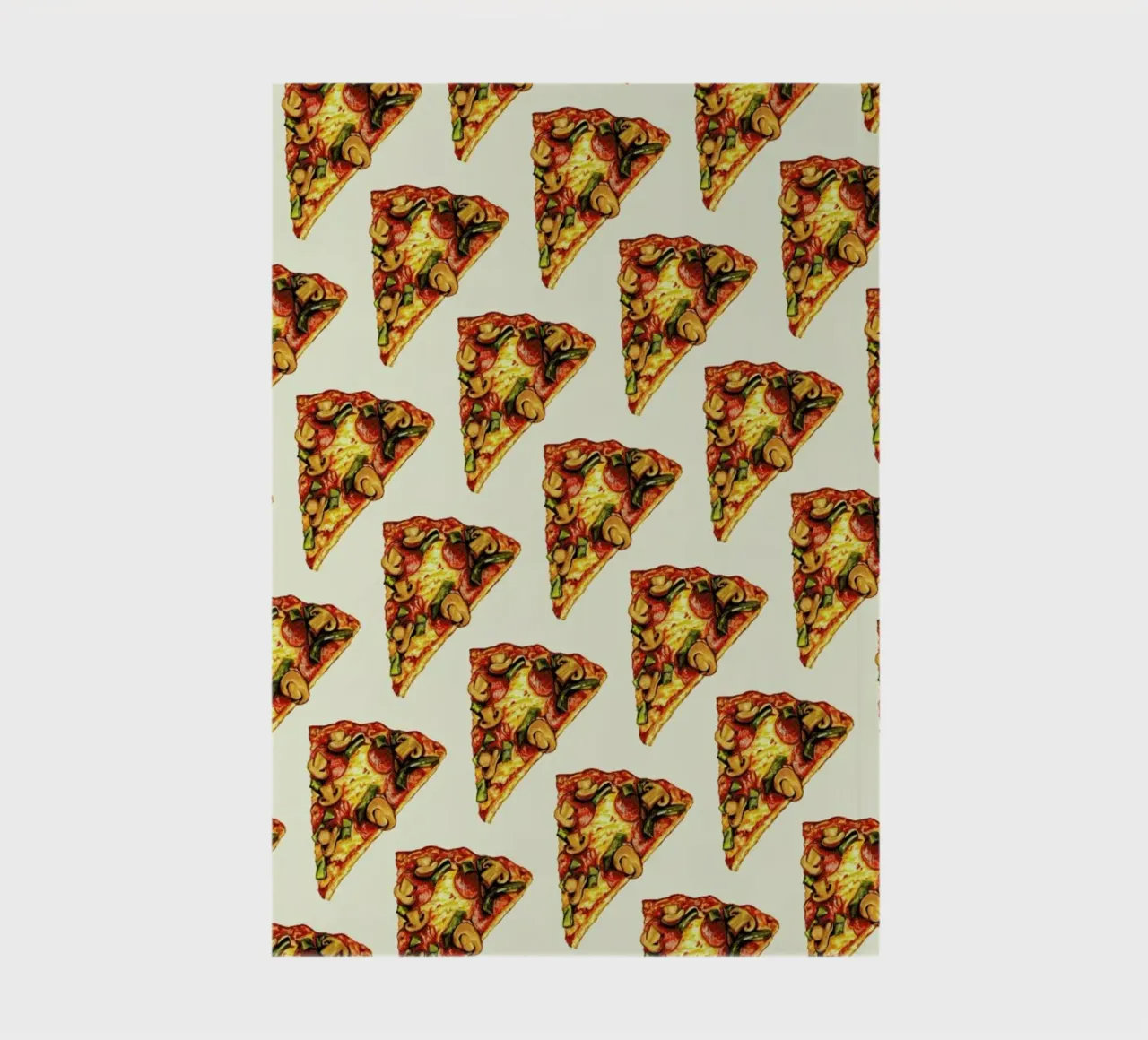 Pizza Pattern notebook by Kelly Gilleran