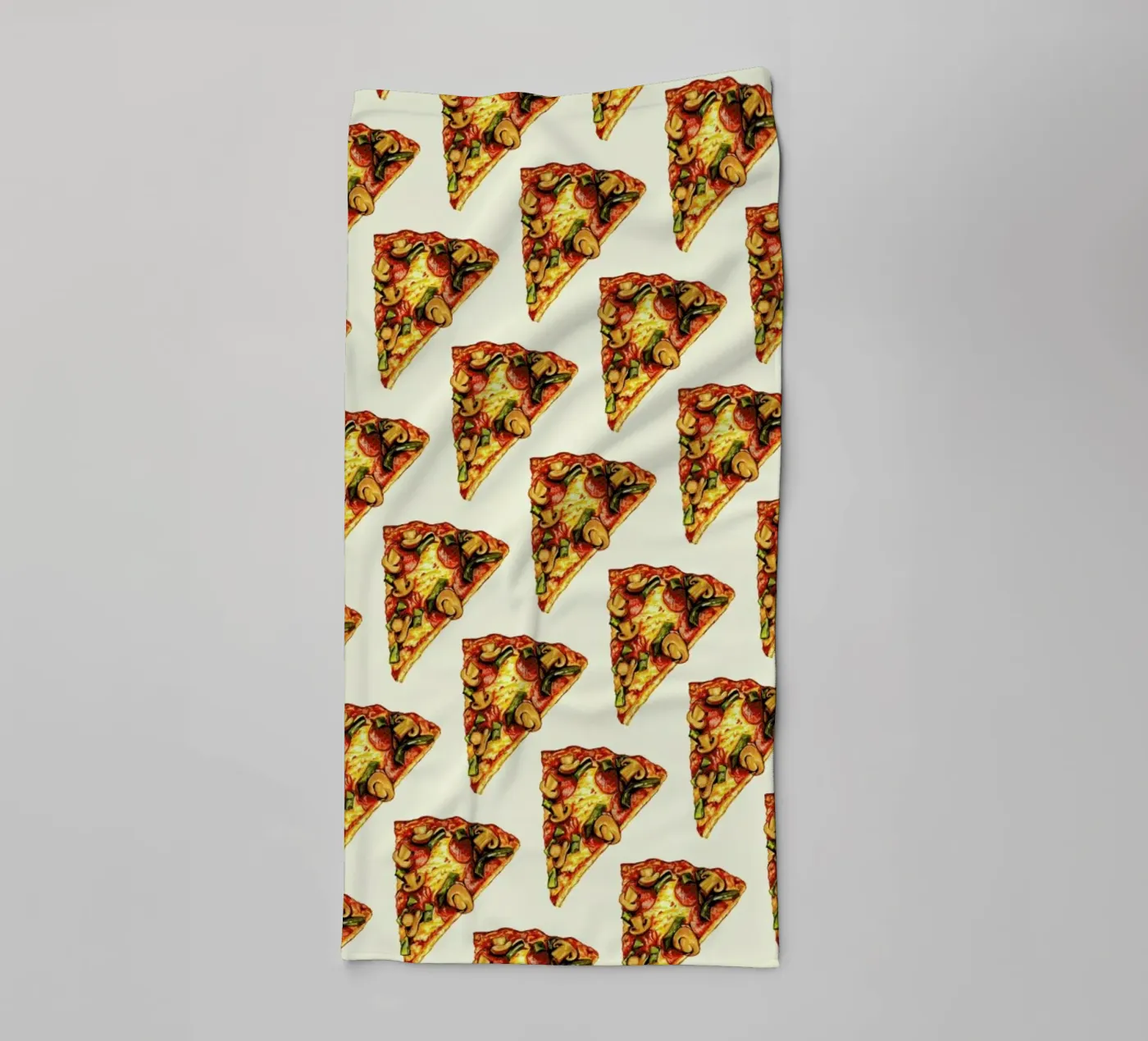 Pizza Pattern Handtuch von Kelly Gilleran