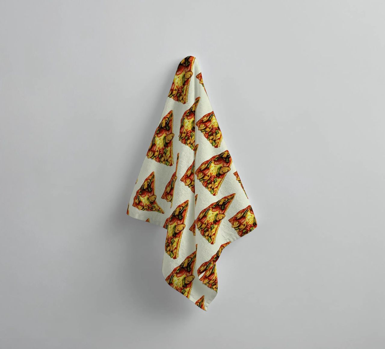 Pizza Pattern serviette de bain de Kelly Gilleran