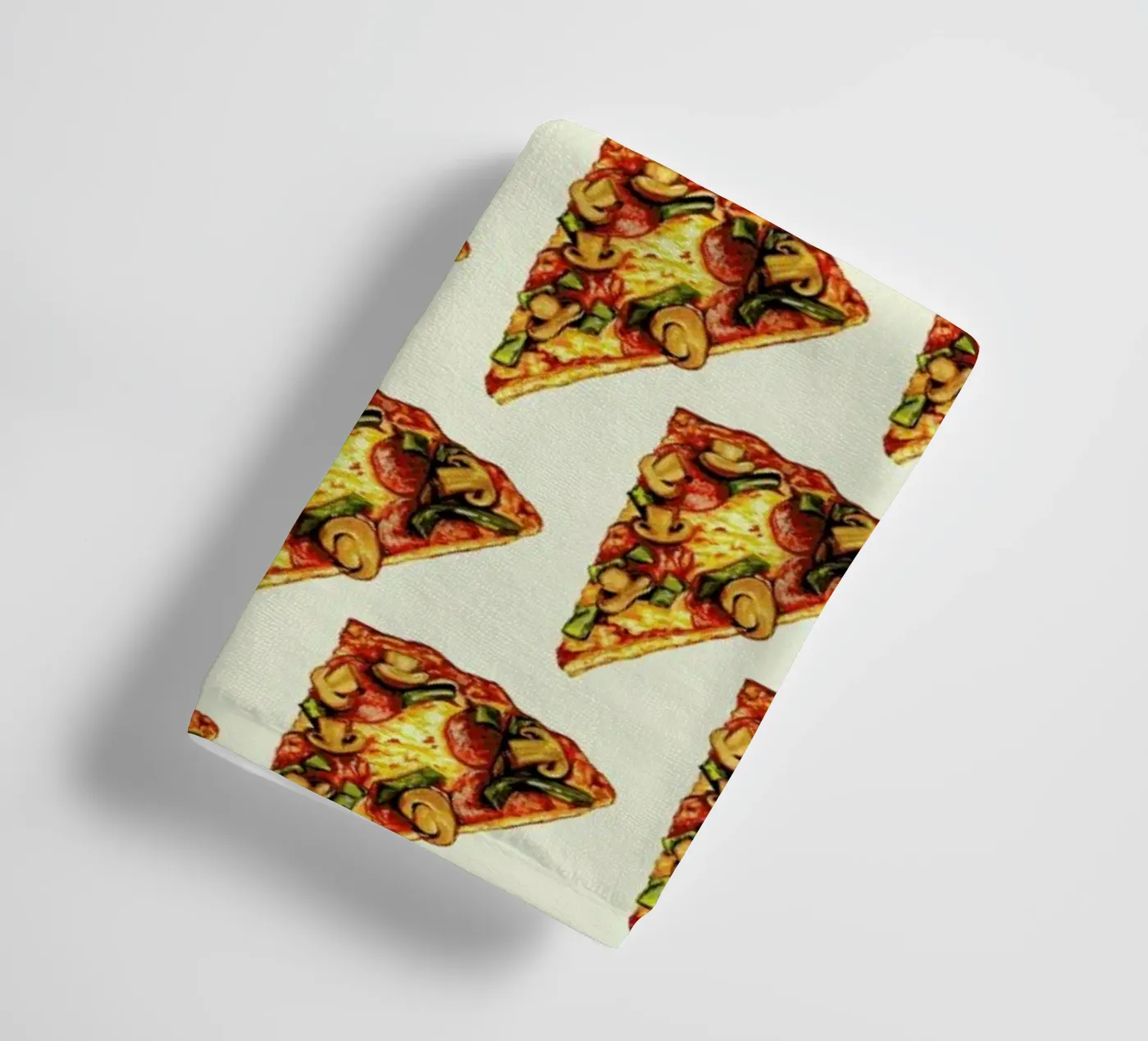 Pizza Pattern Handtuch von Kelly Gilleran