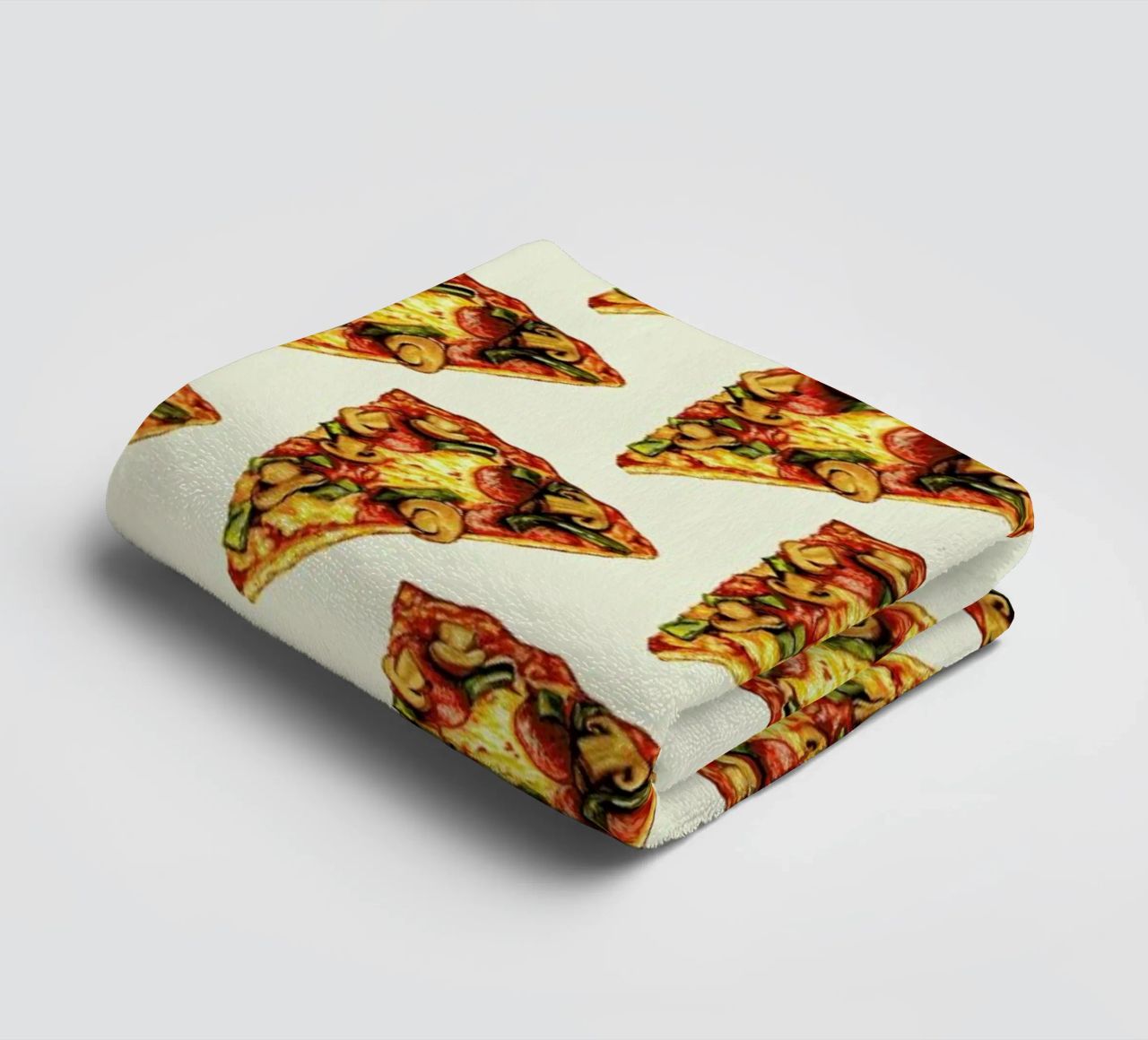 Pizza Pattern serviette de bain de Kelly Gilleran