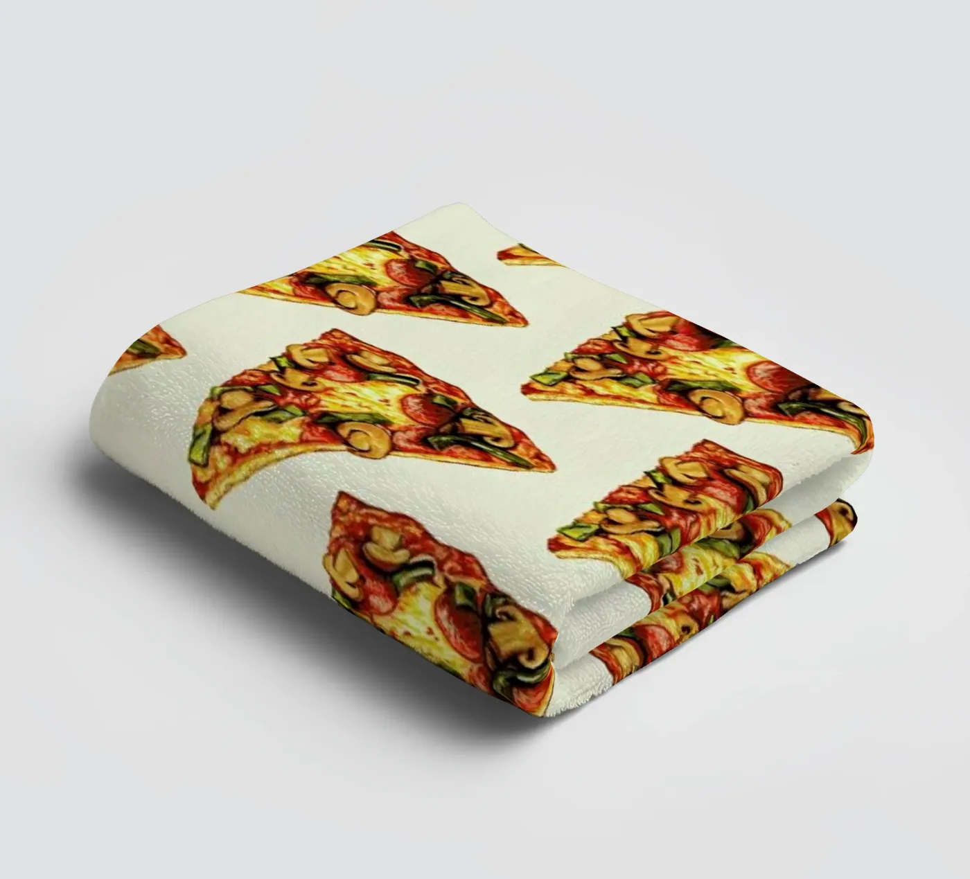 Pizza Pattern Handtuch von Kelly Gilleran