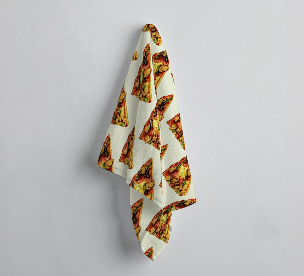 Pizza Pattern serviette de bain de Kelly Gilleran