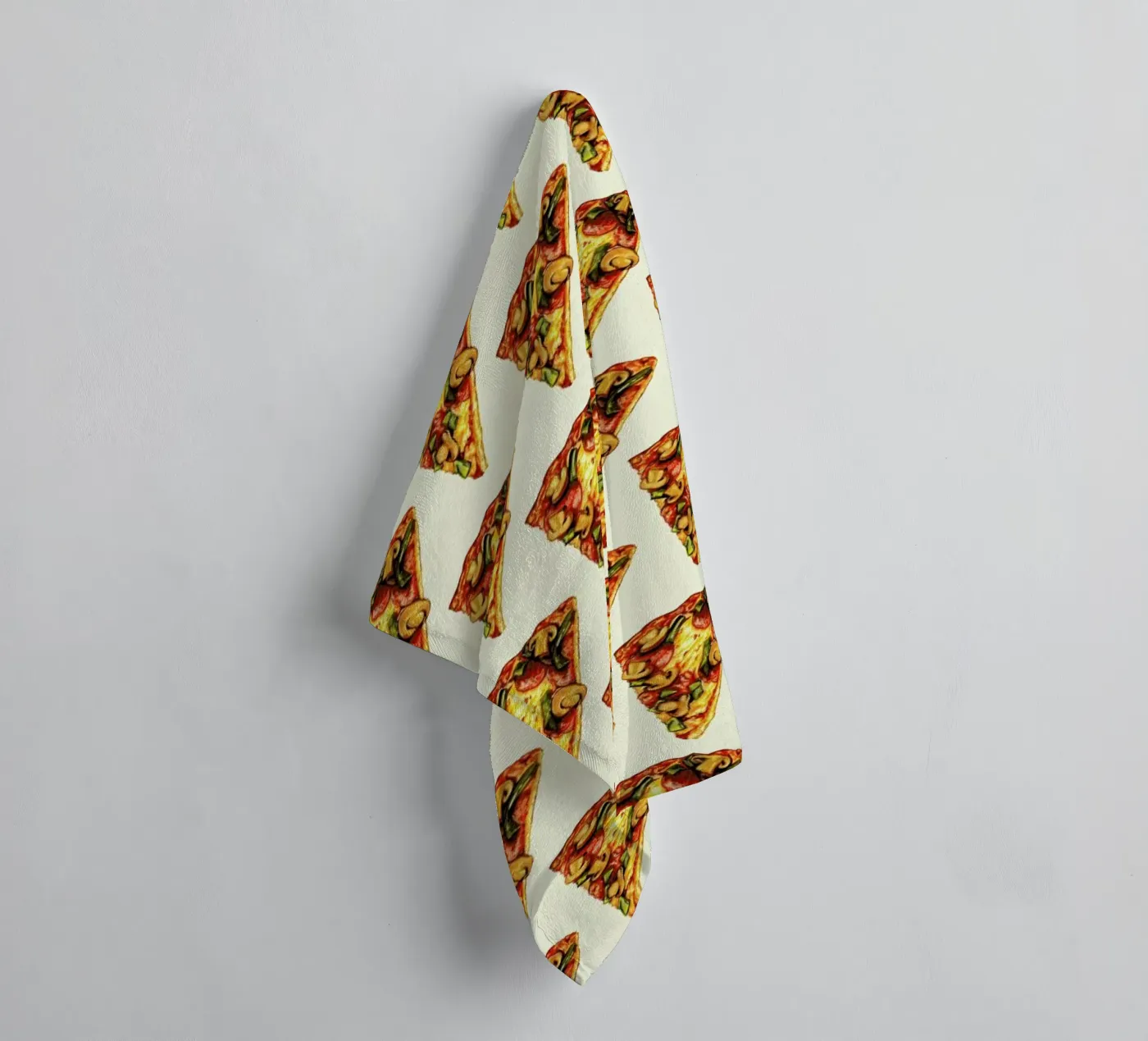 Pizza Pattern Handtuch von Kelly Gilleran