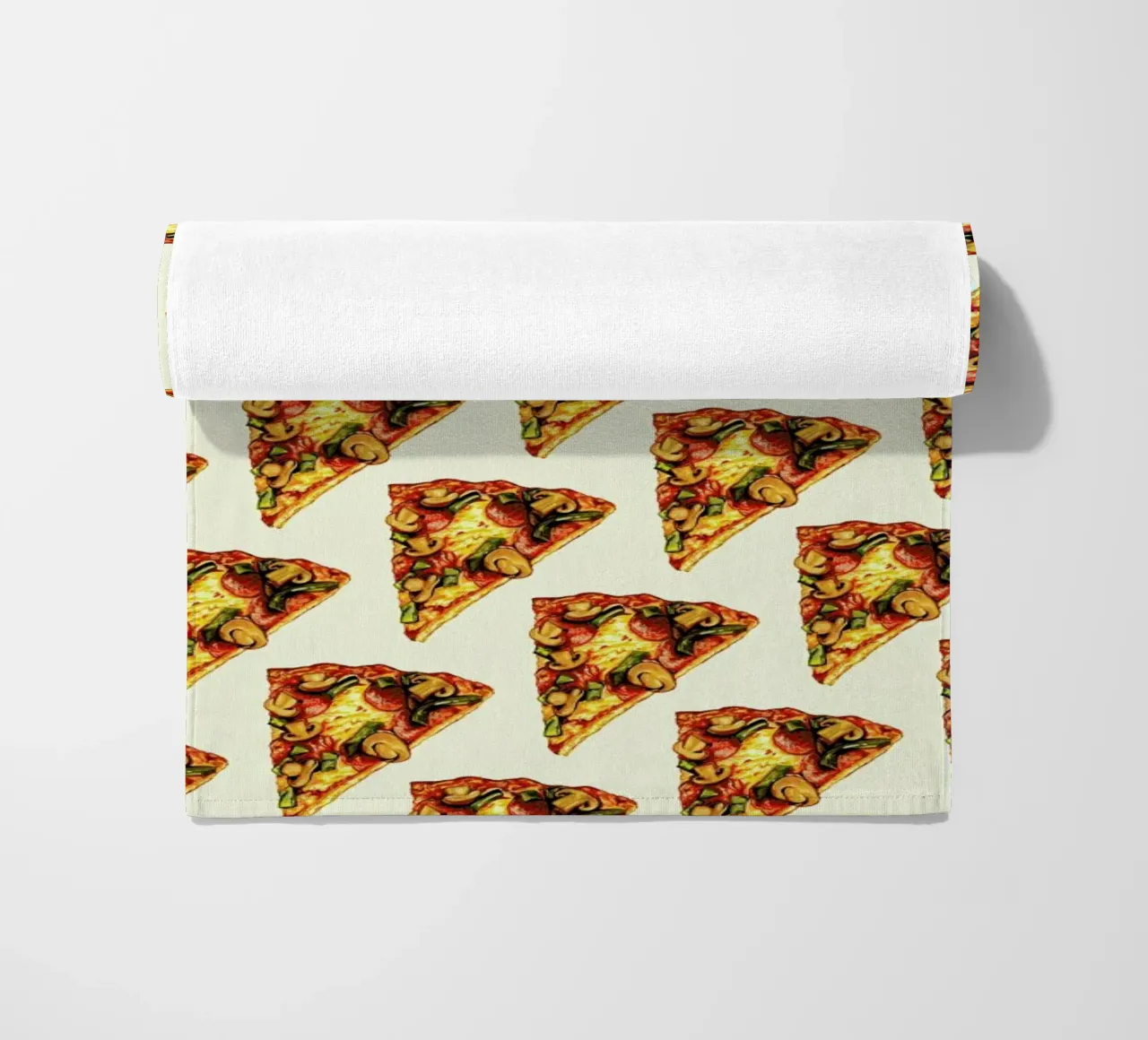 Pizza Pattern telo mare da Kelly Gilleran