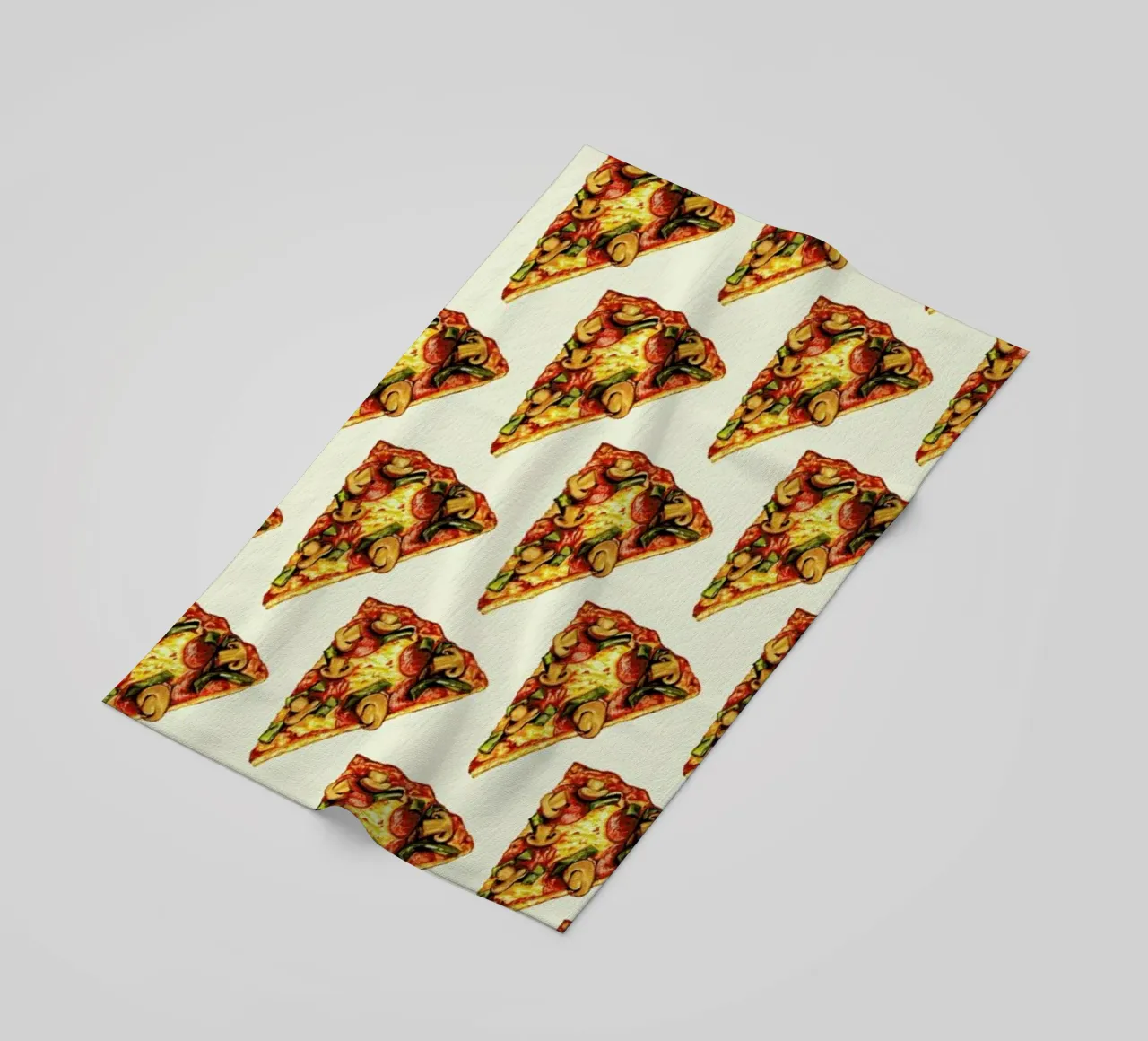 Pizza Pattern telo mare da Kelly Gilleran