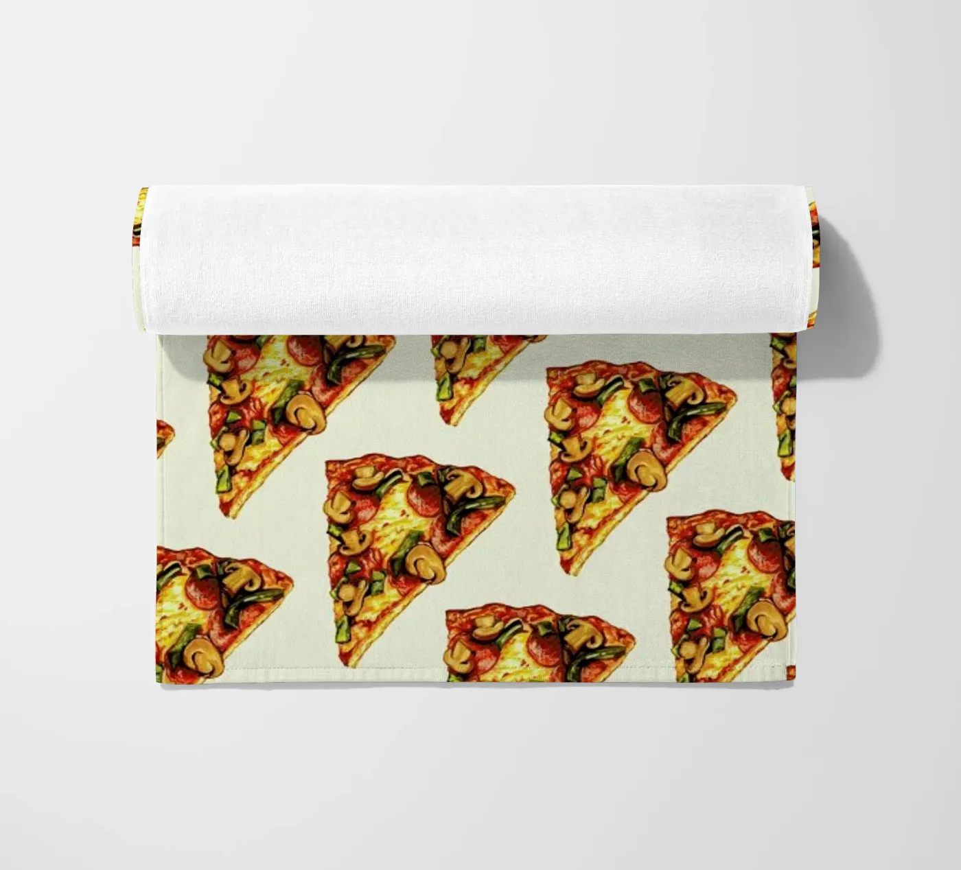 Pizza Pattern telo mare da Kelly Gilleran