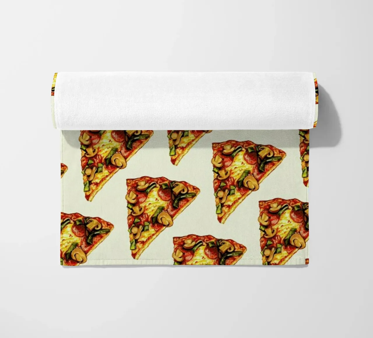 Pizza Pattern telo mare da Kelly Gilleran