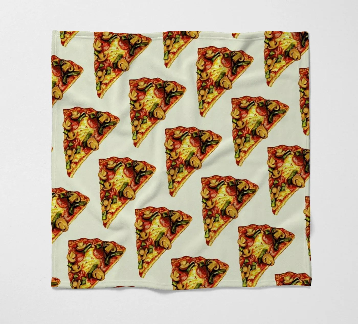 Pizza Pattern Fleecedecke von Kelly Gilleran