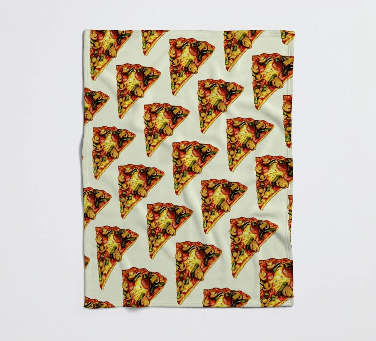 Pizza Pattern coperta in pile da Kelly Gilleran