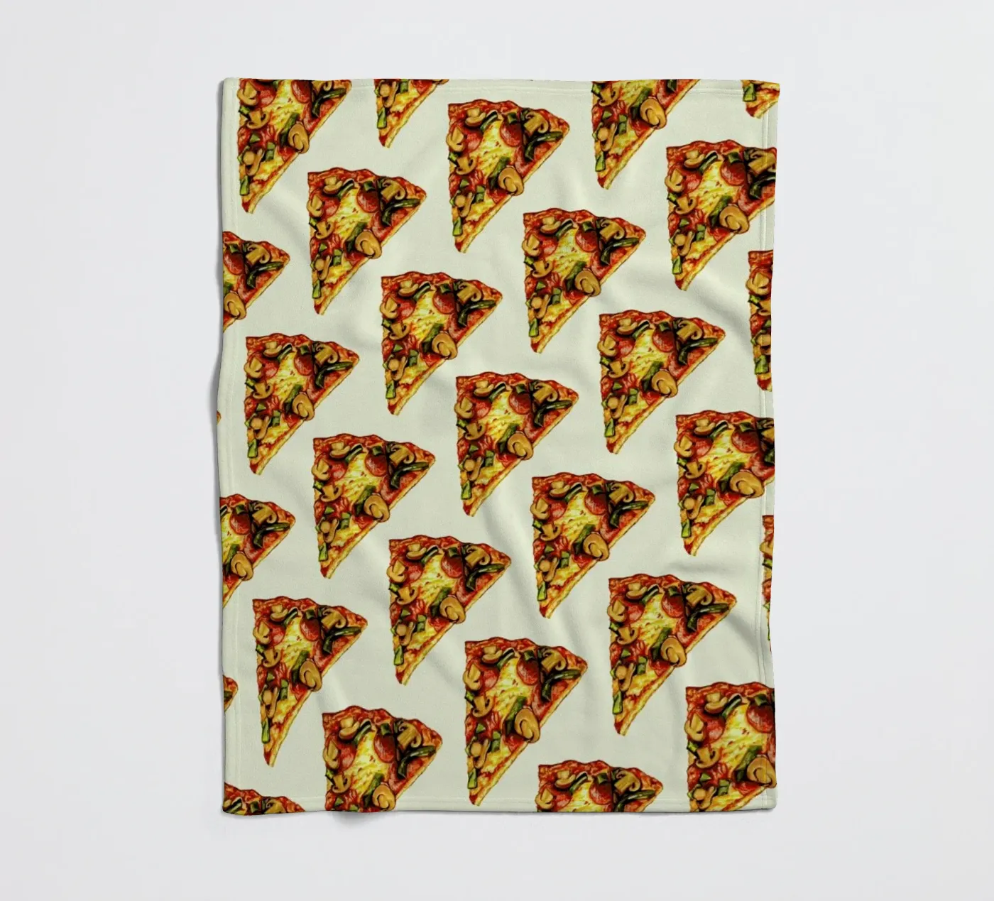 Pizza Pattern Fleecedecke von Kelly Gilleran